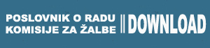 POSLOVNIK KOMISIJE ZA ZALBE
